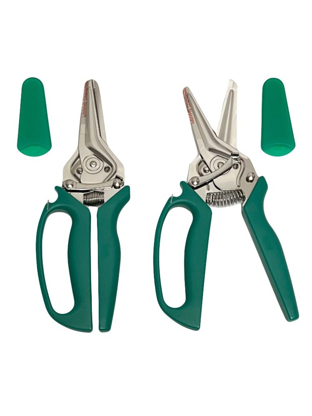 Kuhn Rikon 3-in-1 Shears with Loop Handles Set of 2 EMERALD NEW K88161